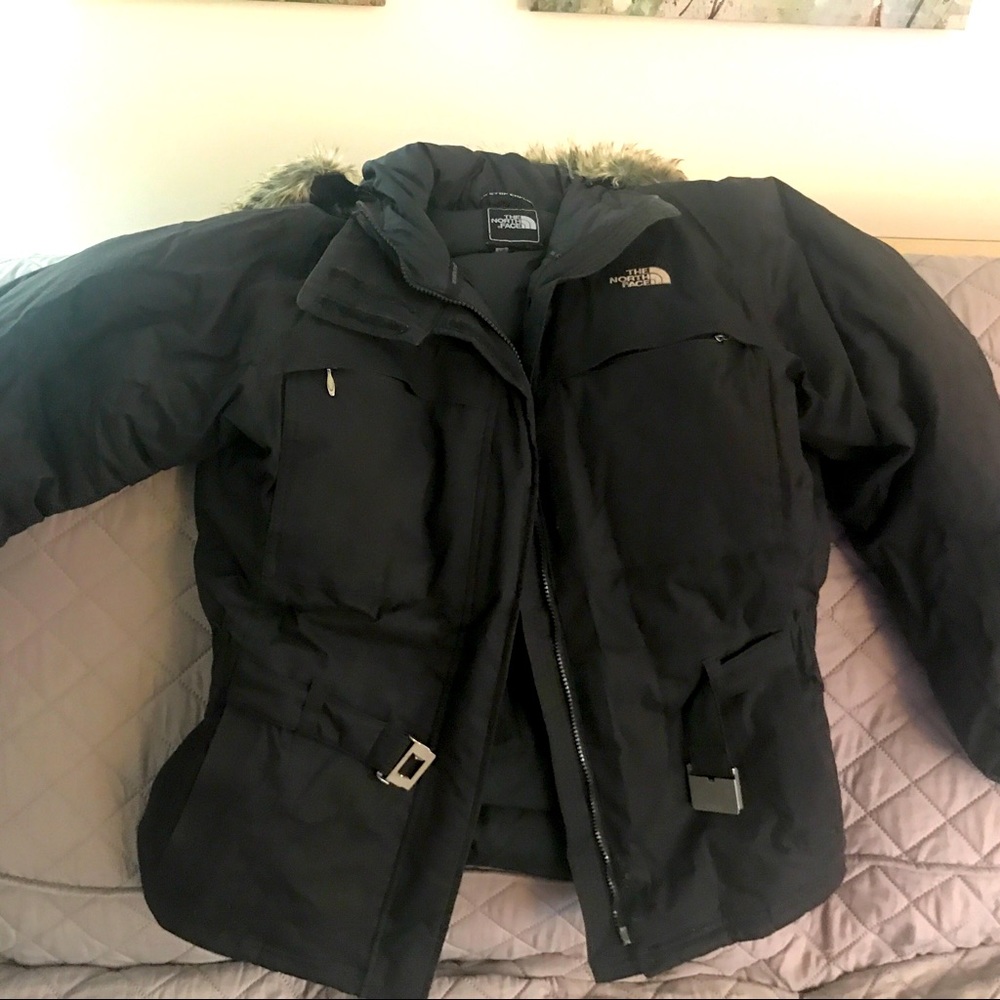 Northface, good condition waist length coat